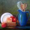 Kitchenware  Sold - Oils On Canvas Paintings - By Susan Dehlinger, Traditional Painting Artist