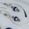 Itaxa Earrings By Cats Eye Gems - Sterling And Fine Silver Jewelry - By Melanie Herridge, Hand Forged Sterling Silver Jewelry Artist